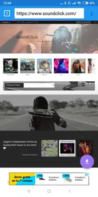 Music Browser android App screenshot 0